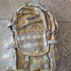 SOURCE Tan Tactical Backpack